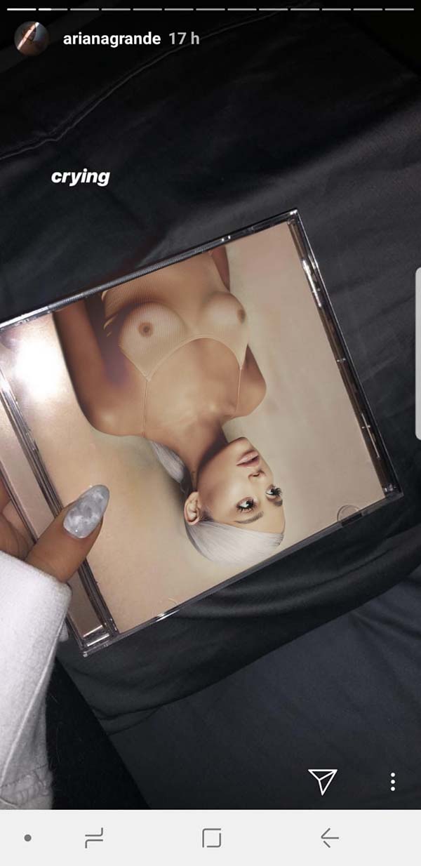 Ariana Grande Nude Cover