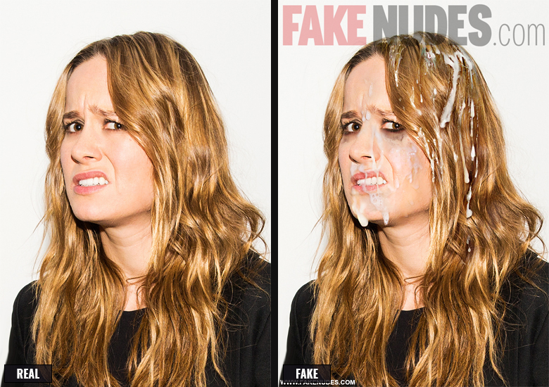 Brie Larson Fake Facial Before After