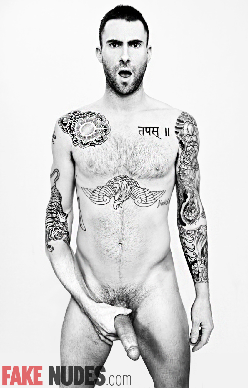 Adam Levine Fake Nudes. 