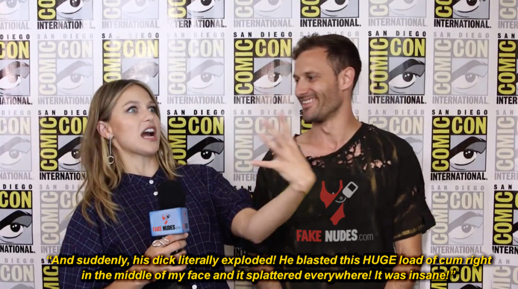 Melissa Benoist Comic-Con Fake Interview